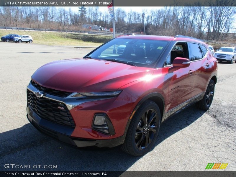 Cajun Red Tintcoat / Jet Black 2019 Chevrolet Blazer RS AWD