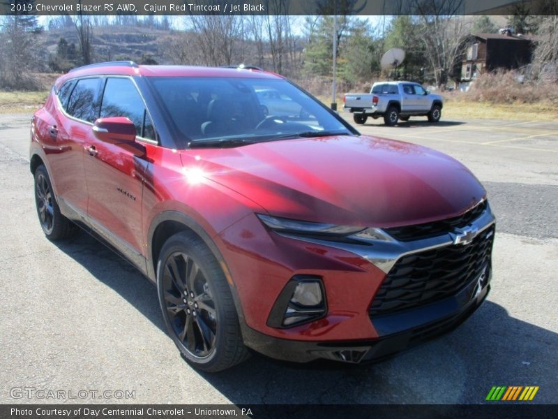 Cajun Red Tintcoat / Jet Black 2019 Chevrolet Blazer RS AWD