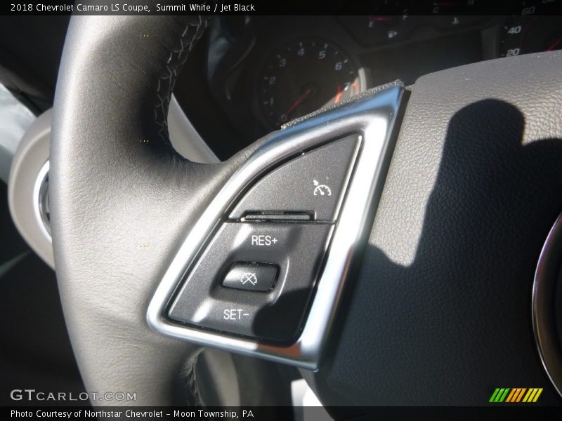Summit White / Jet Black 2018 Chevrolet Camaro LS Coupe