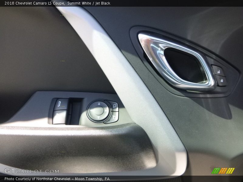 Summit White / Jet Black 2018 Chevrolet Camaro LS Coupe