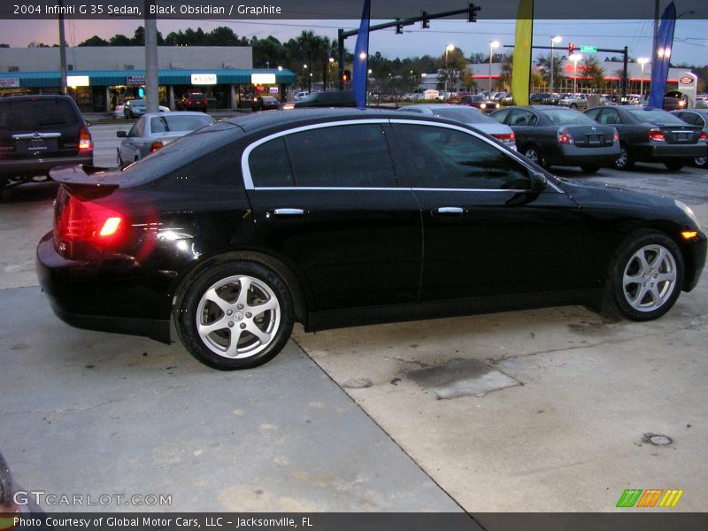 Black Obsidian / Graphite 2004 Infiniti G 35 Sedan