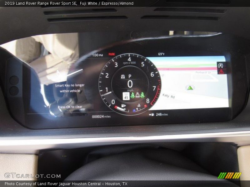 Fuji White / Espresso/Almond 2019 Land Rover Range Rover Sport SE