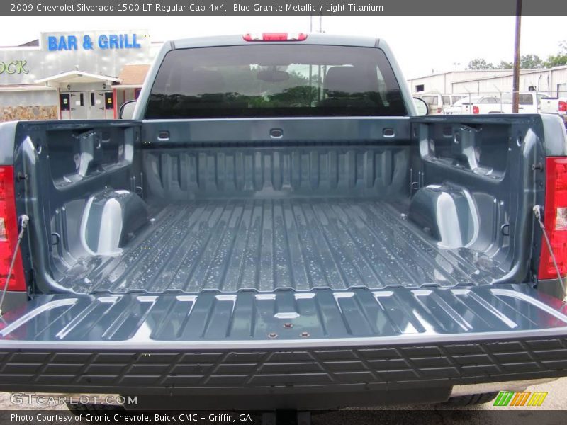 Blue Granite Metallic / Light Titanium 2009 Chevrolet Silverado 1500 LT Regular Cab 4x4