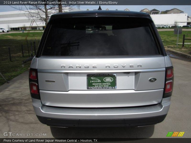 Indus Silver Metallic / Ebony/Ebony 2019 Land Rover Range Rover Supercharged