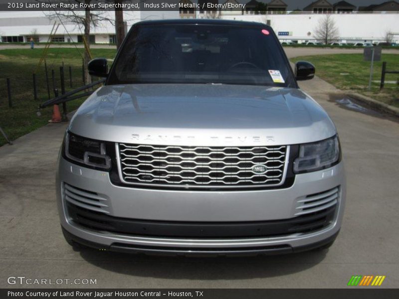 Indus Silver Metallic / Ebony/Ebony 2019 Land Rover Range Rover Supercharged