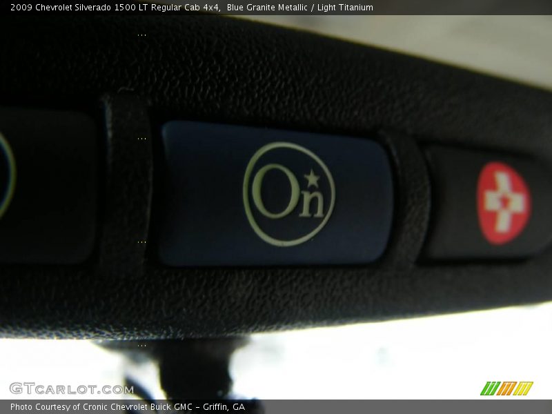 Blue Granite Metallic / Light Titanium 2009 Chevrolet Silverado 1500 LT Regular Cab 4x4