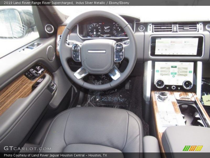 Indus Silver Metallic / Ebony/Ebony 2019 Land Rover Range Rover Supercharged