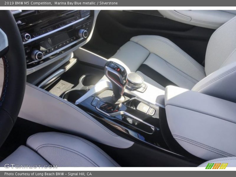 Marina Bay Blue metallic / Silverstone 2019 BMW M5 Competition