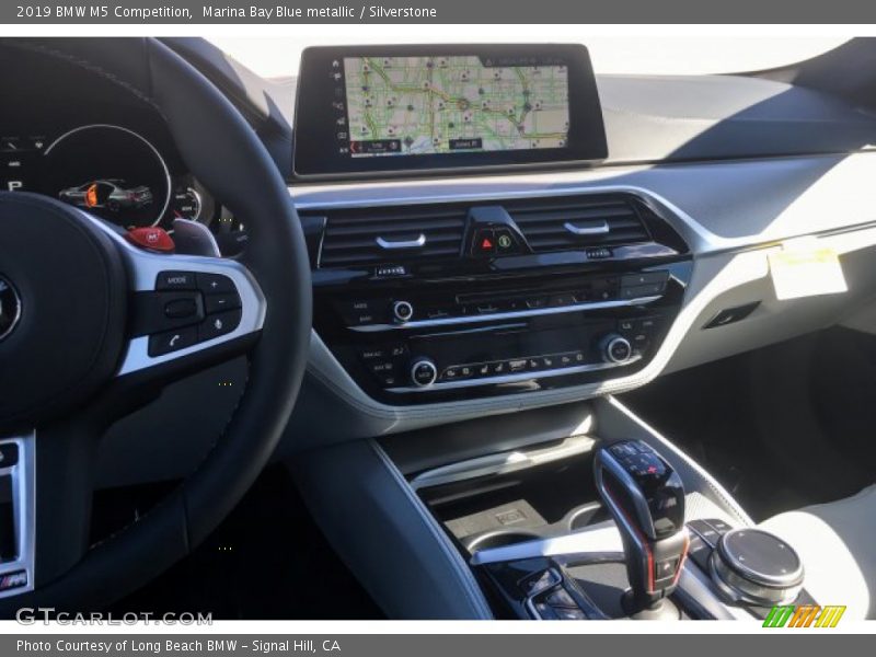 Marina Bay Blue metallic / Silverstone 2019 BMW M5 Competition