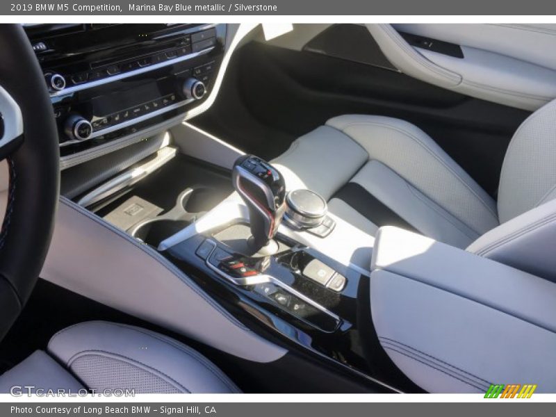 Marina Bay Blue metallic / Silverstone 2019 BMW M5 Competition