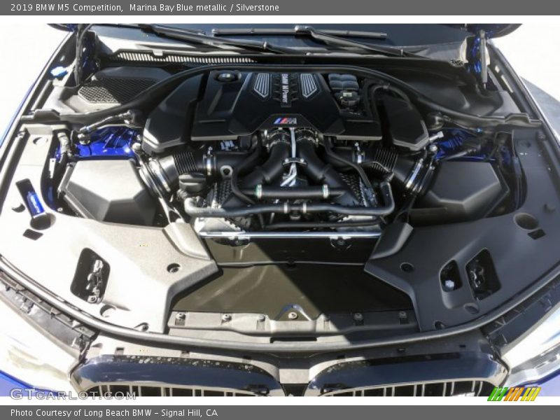  2019 M5 Competition Engine - 4.4 Liter M TwinPower Turbocharged DOHC 32-Valve VVT V8