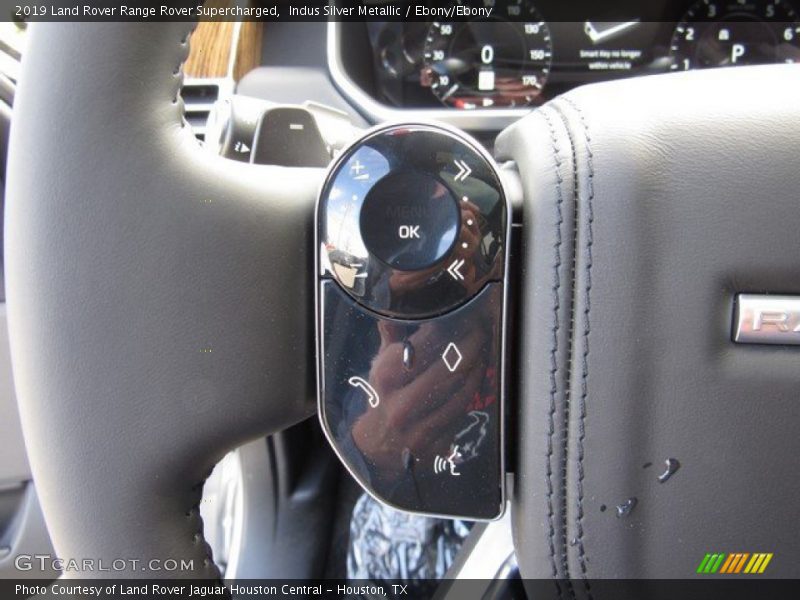 Indus Silver Metallic / Ebony/Ebony 2019 Land Rover Range Rover Supercharged