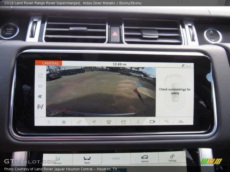 Indus Silver Metallic / Ebony/Ebony 2019 Land Rover Range Rover Supercharged