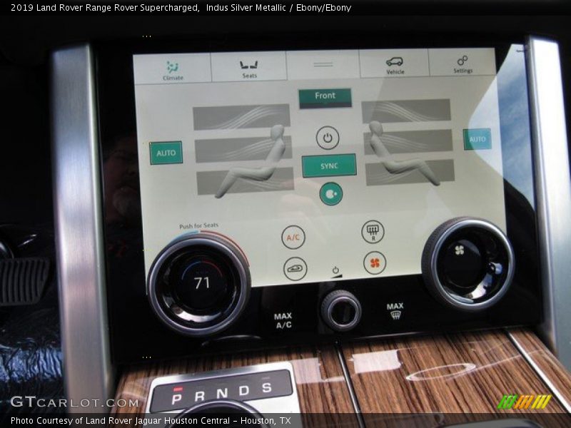 Indus Silver Metallic / Ebony/Ebony 2019 Land Rover Range Rover Supercharged