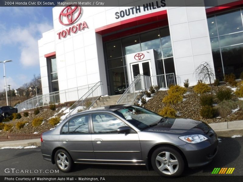 Magnesium Metallic / Gray 2004 Honda Civic EX Sedan