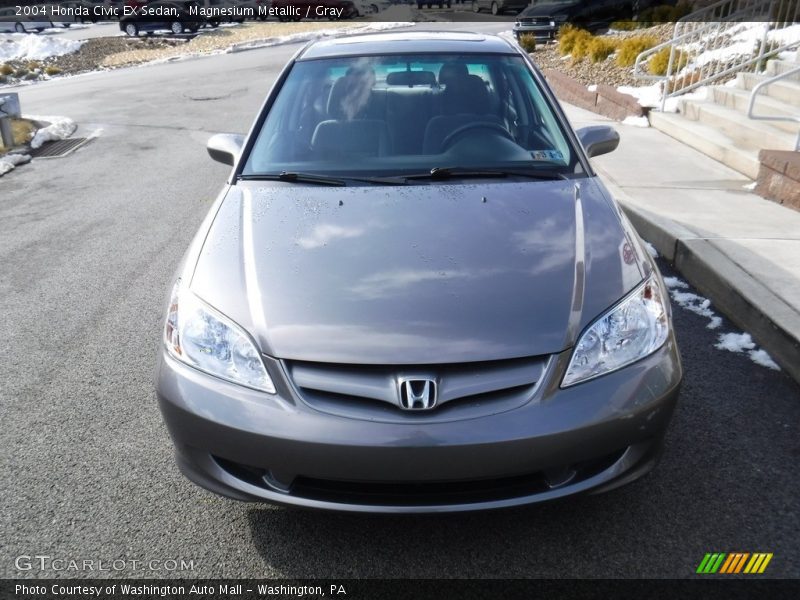 Magnesium Metallic / Gray 2004 Honda Civic EX Sedan