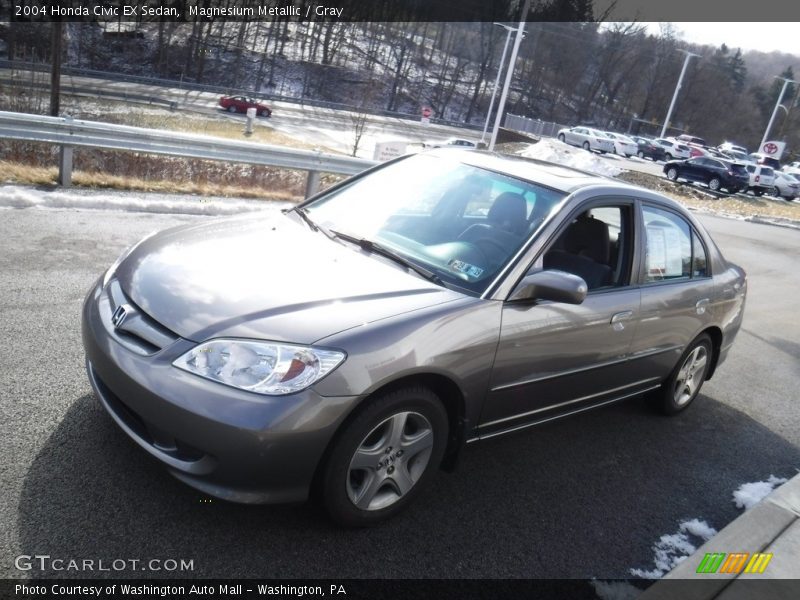 Magnesium Metallic / Gray 2004 Honda Civic EX Sedan