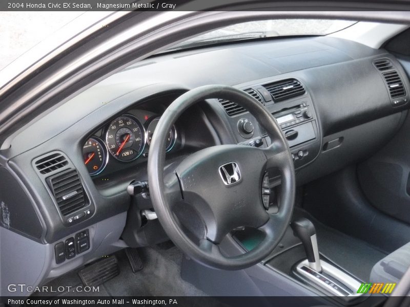 Magnesium Metallic / Gray 2004 Honda Civic EX Sedan