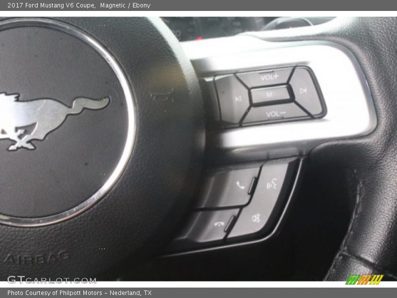 Magnetic / Ebony 2017 Ford Mustang V6 Coupe