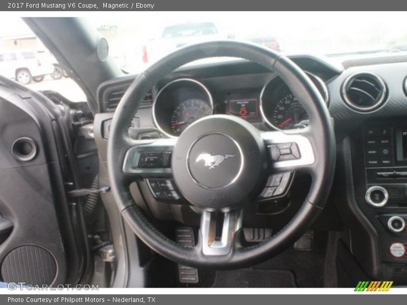 Magnetic / Ebony 2017 Ford Mustang V6 Coupe