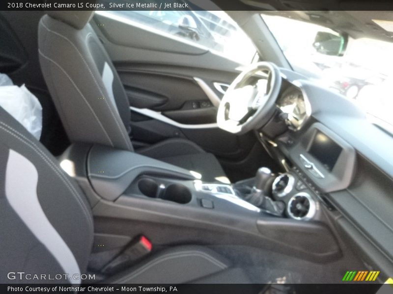 Silver Ice Metallic / Jet Black 2018 Chevrolet Camaro LS Coupe