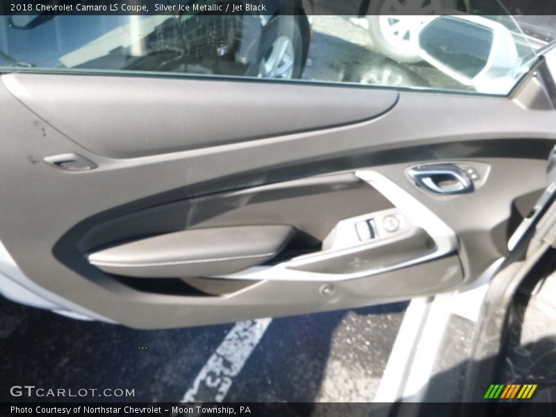 Silver Ice Metallic / Jet Black 2018 Chevrolet Camaro LS Coupe