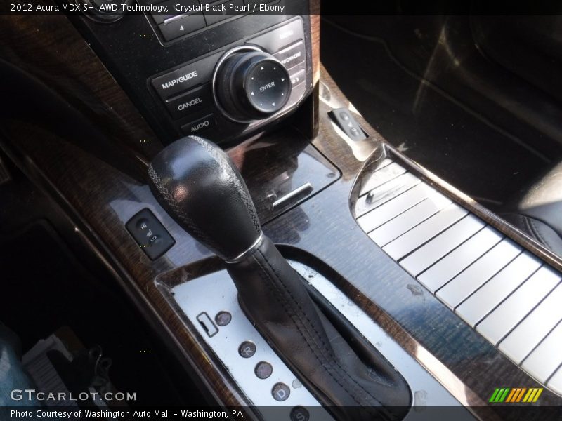 Crystal Black Pearl / Ebony 2012 Acura MDX SH-AWD Technology
