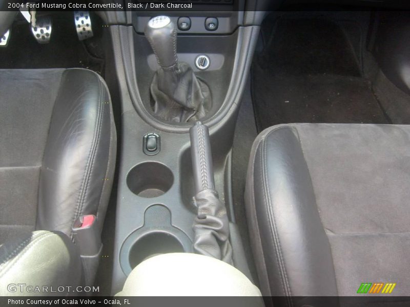 Black / Dark Charcoal 2004 Ford Mustang Cobra Convertible