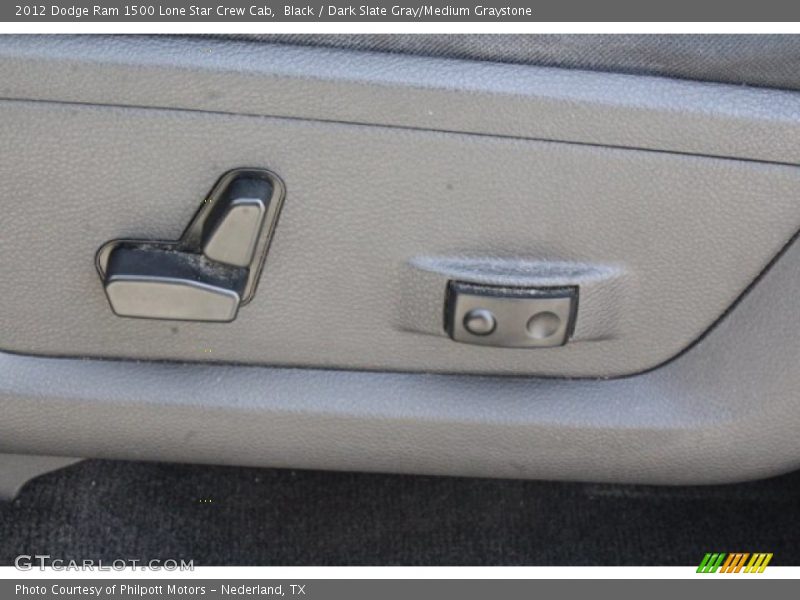 Black / Dark Slate Gray/Medium Graystone 2012 Dodge Ram 1500 Lone Star Crew Cab