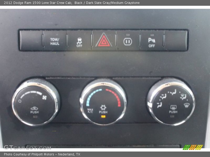 Black / Dark Slate Gray/Medium Graystone 2012 Dodge Ram 1500 Lone Star Crew Cab