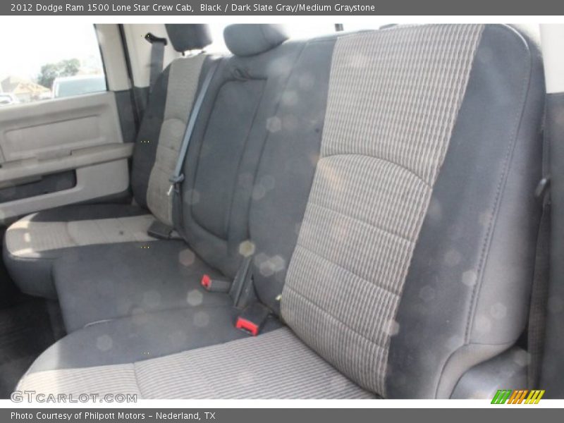 Black / Dark Slate Gray/Medium Graystone 2012 Dodge Ram 1500 Lone Star Crew Cab