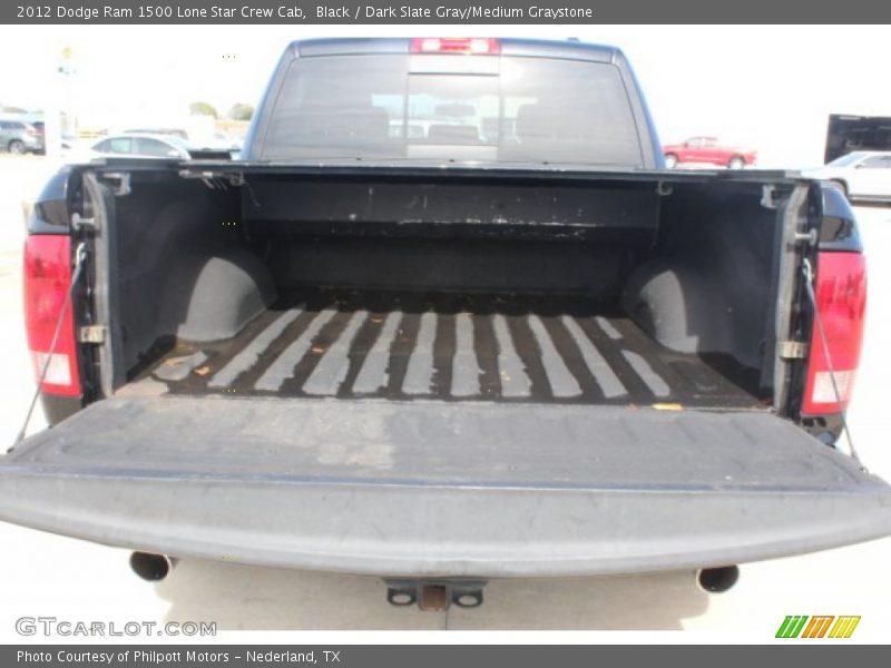 Black / Dark Slate Gray/Medium Graystone 2012 Dodge Ram 1500 Lone Star Crew Cab