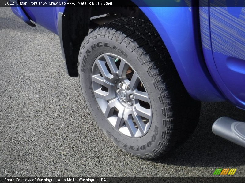 Metallic Blue / Steel 2012 Nissan Frontier SV Crew Cab 4x4