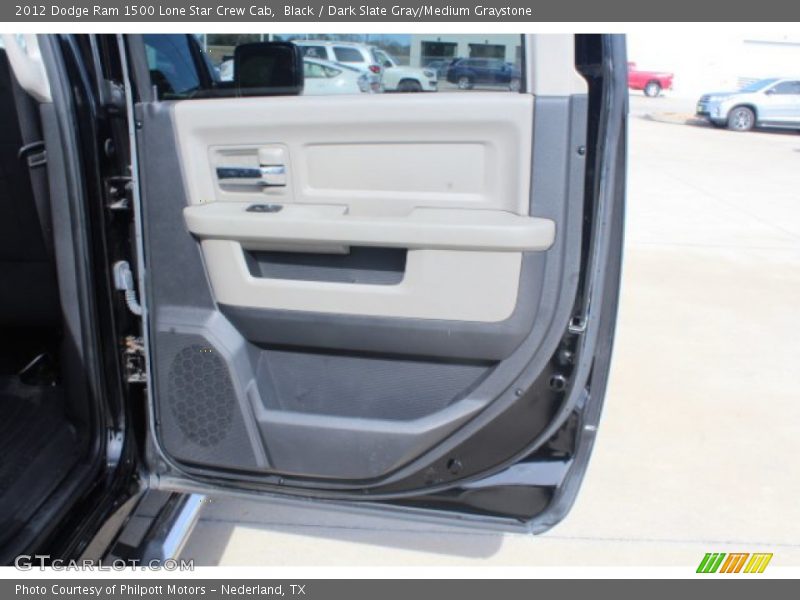 Black / Dark Slate Gray/Medium Graystone 2012 Dodge Ram 1500 Lone Star Crew Cab