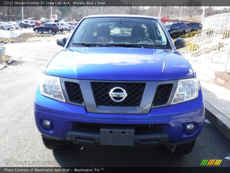 Metallic Blue / Steel 2012 Nissan Frontier SV Crew Cab 4x4