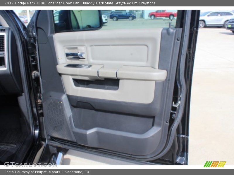 Black / Dark Slate Gray/Medium Graystone 2012 Dodge Ram 1500 Lone Star Crew Cab