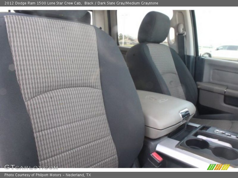 Black / Dark Slate Gray/Medium Graystone 2012 Dodge Ram 1500 Lone Star Crew Cab