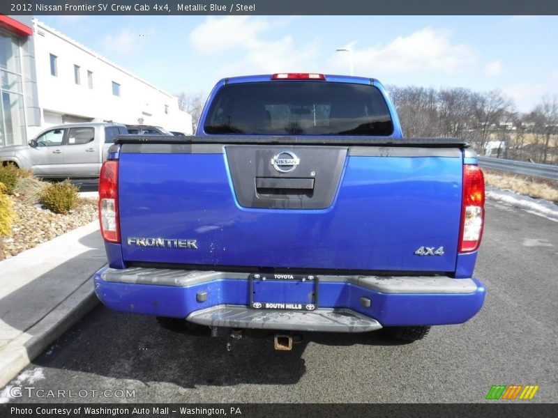 Metallic Blue / Steel 2012 Nissan Frontier SV Crew Cab 4x4