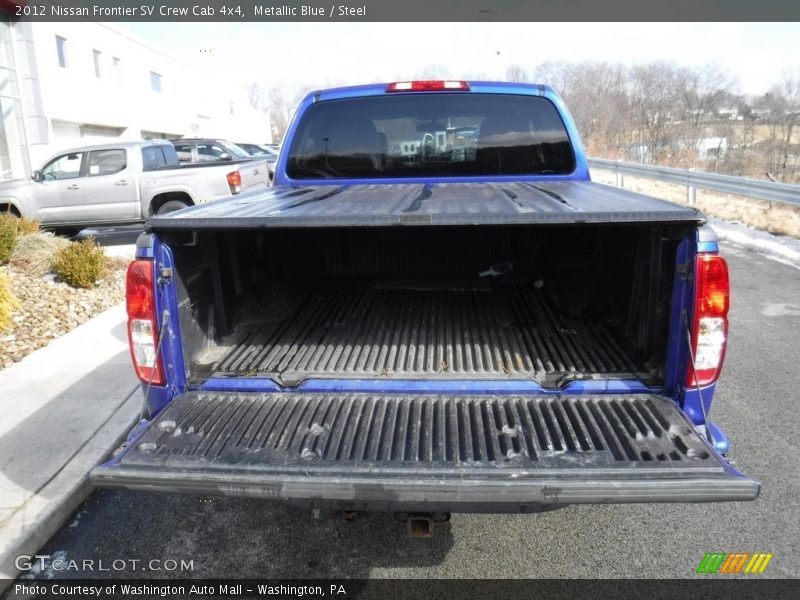 Metallic Blue / Steel 2012 Nissan Frontier SV Crew Cab 4x4