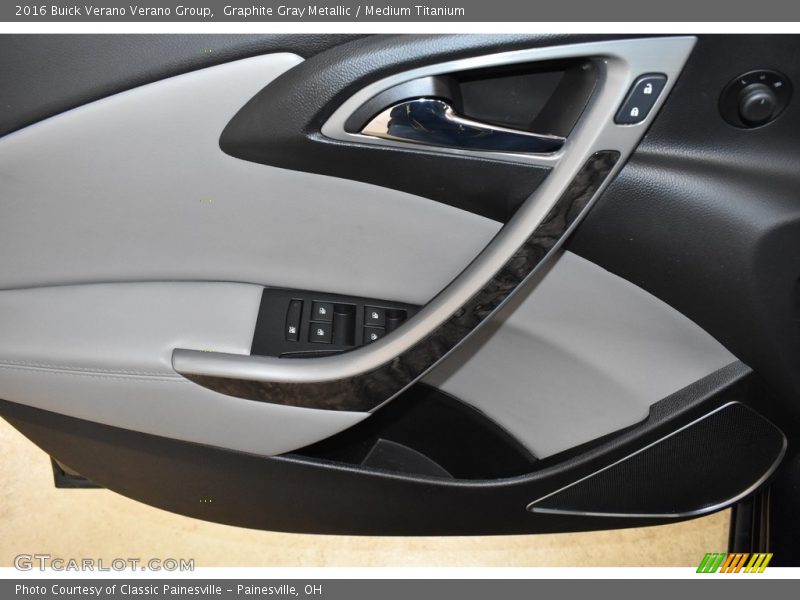 Graphite Gray Metallic / Medium Titanium 2016 Buick Verano Verano Group
