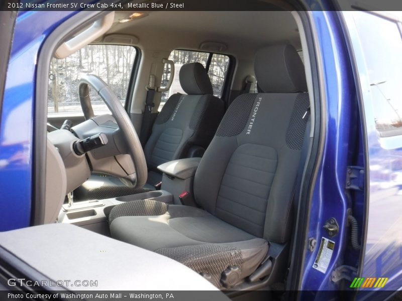Metallic Blue / Steel 2012 Nissan Frontier SV Crew Cab 4x4