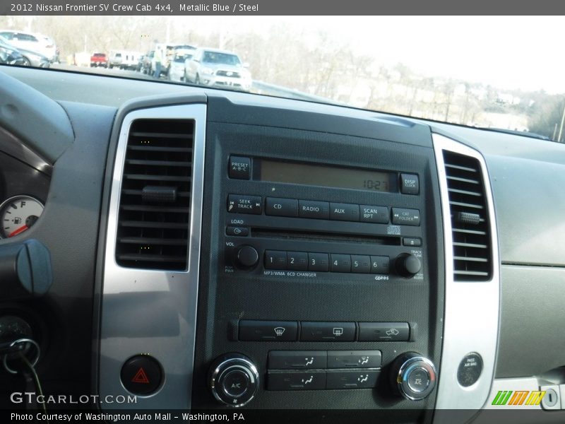 Metallic Blue / Steel 2012 Nissan Frontier SV Crew Cab 4x4