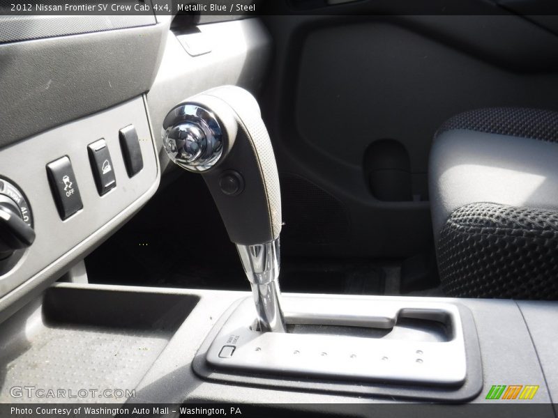 Metallic Blue / Steel 2012 Nissan Frontier SV Crew Cab 4x4
