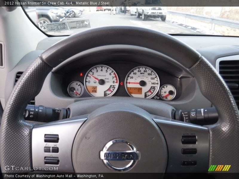 Metallic Blue / Steel 2012 Nissan Frontier SV Crew Cab 4x4