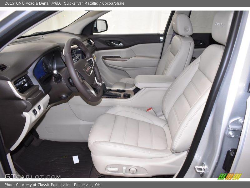 Quicksilver Metallic / Cocoa/Shale 2019 GMC Acadia Denali AWD