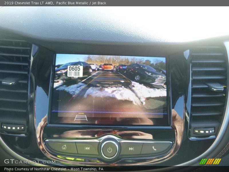 Pacific Blue Metallic / Jet Black 2019 Chevrolet Trax LT AWD