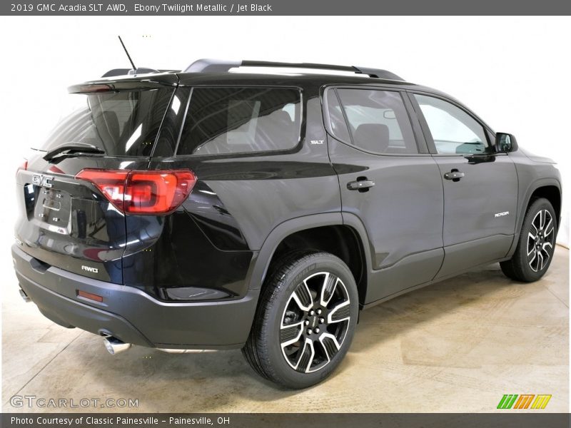 Ebony Twilight Metallic / Jet Black 2019 GMC Acadia SLT AWD