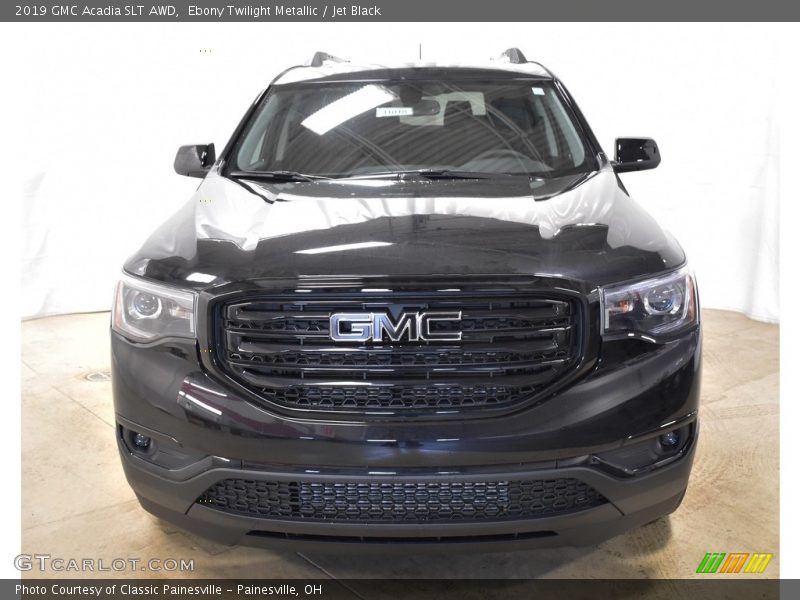 Ebony Twilight Metallic / Jet Black 2019 GMC Acadia SLT AWD