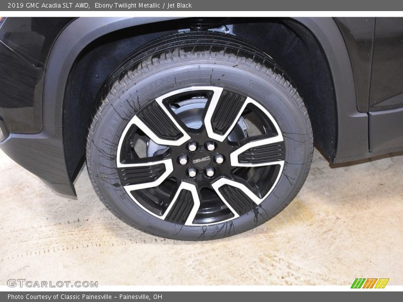 Ebony Twilight Metallic / Jet Black 2019 GMC Acadia SLT AWD