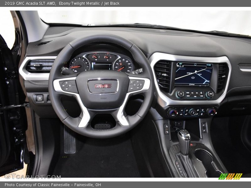 Ebony Twilight Metallic / Jet Black 2019 GMC Acadia SLT AWD
